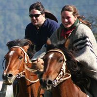 Edward und Lena - Wandereiten in Patagonien