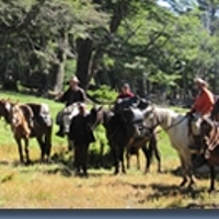 Phil Bethke und seine Reitgruppe - Wandereiten in Patagonien